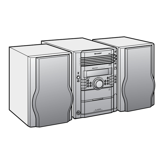 Sharp XL-HP535H Operation Manual