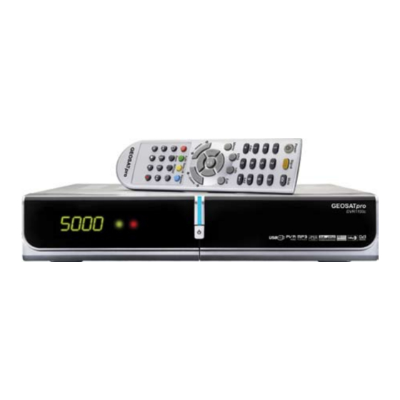 GEOSATpro DSR200c Owner's Manual & Installation Manual