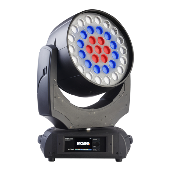 Robe Robin 1000 LEDBeam Wireless DMX User Manual