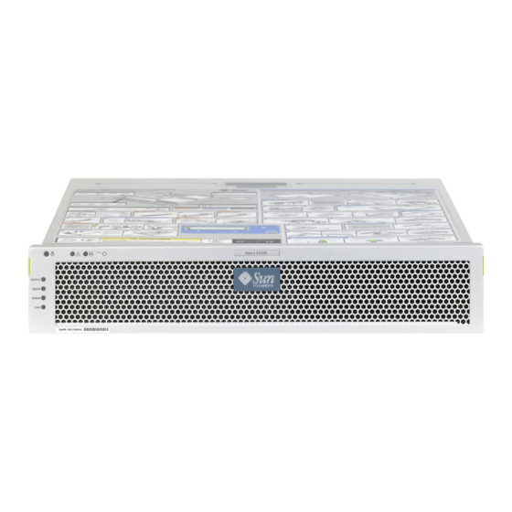 Sun Microsystems Fire X4200 Installation Manual