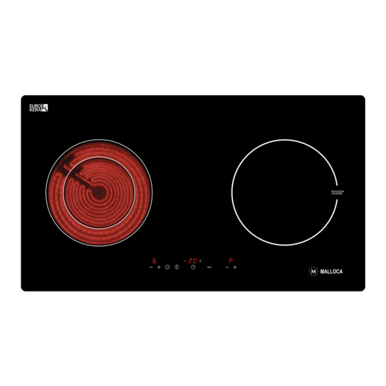 Malloca MDH-02I Induction Hob Manuals