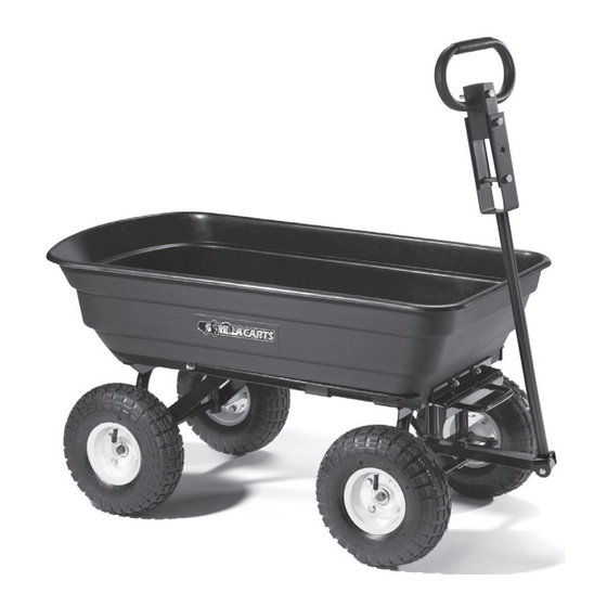 Gorilla Carts G0R202D-C Owner's Manual