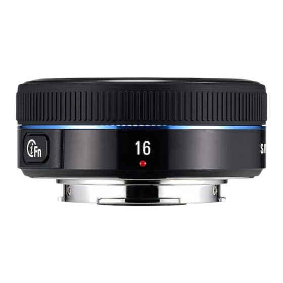 Samsung 16mm F2.4 User Manual