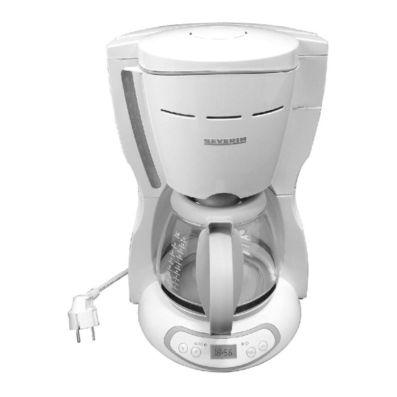 SEVERIN KA4030 Instructions Manual