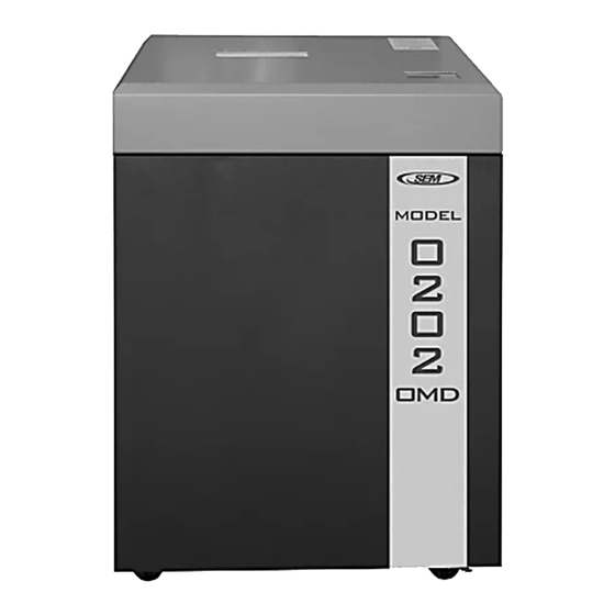 SEM Model 0202 OMD Product Operation And Maintenance Procedure
