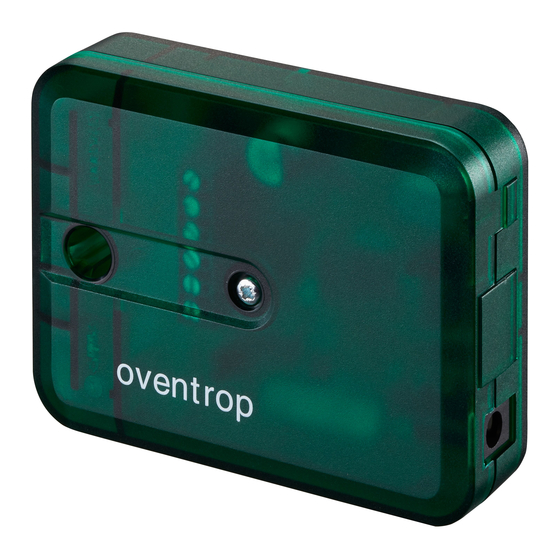 oventrop Regtronic S-Bus Installation And Operating Instructions Manual