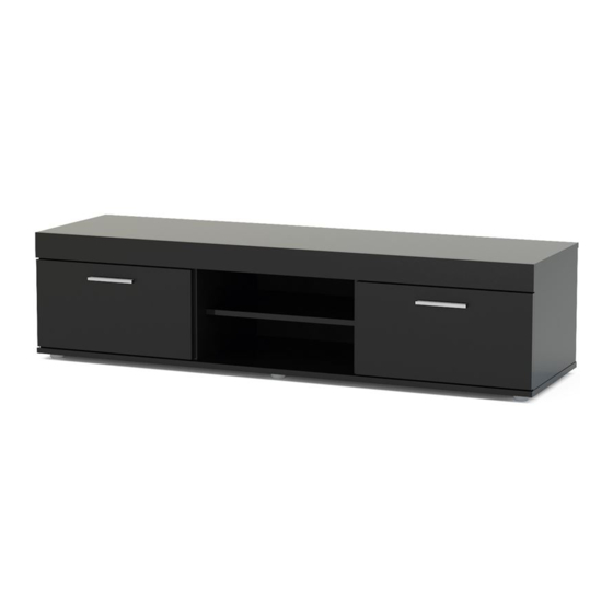 Birlea EDGTVUBLK Assembly Instructions Manual