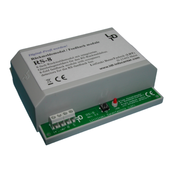 Littfinski Daten Technik RS-8 Operating	 Instruction