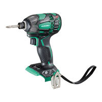 Hitachi WH 14DBDL2 Handling Instruction