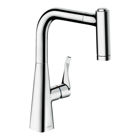 Hans Grohe Metris M71 220 2jet 73800 Series Instructions For Use/Assembly Instructions