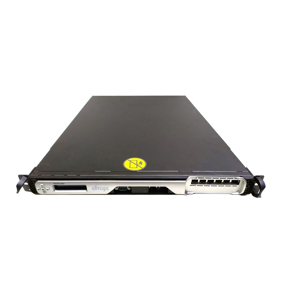 Citrix ADC MPX 5900 Manual