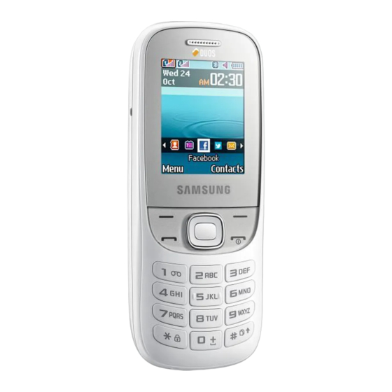 Samsung GT-E2200 User Manual