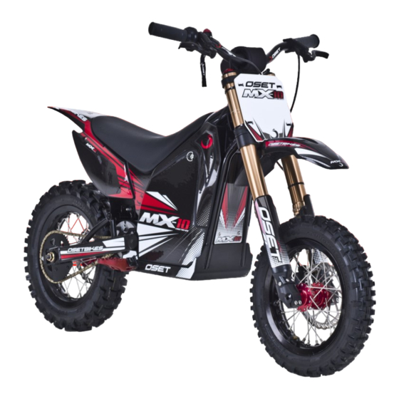 oset MX-10 2017 Owner's Manual