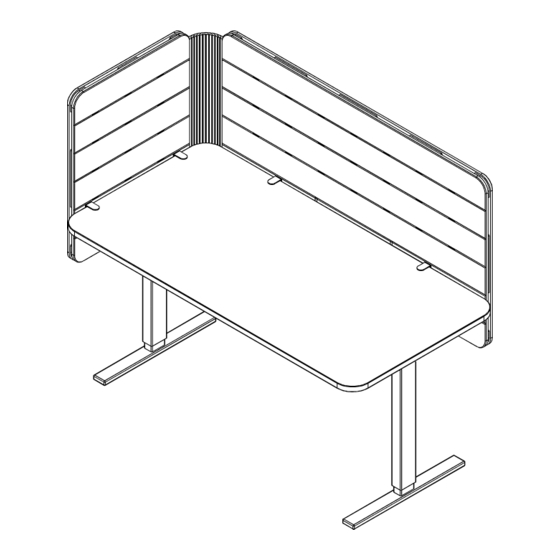Func COOEE DESKING DIVIDER Assembly Manual