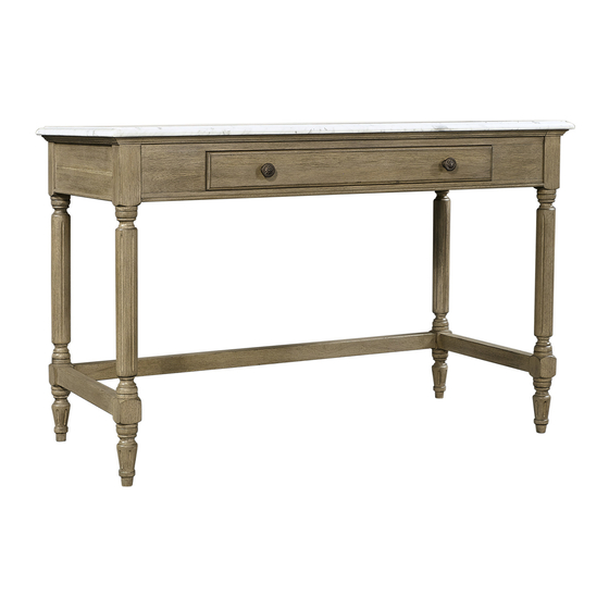 aspenhome I222-348WD Assembly Instructions