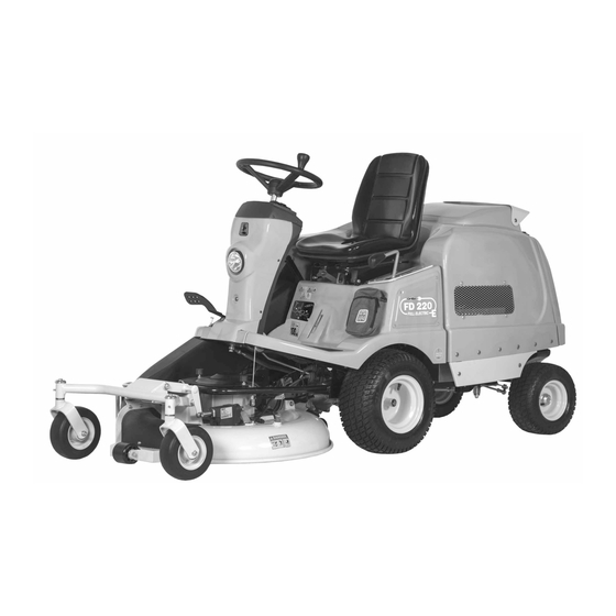 Grillo FD 220E Operator's Manual