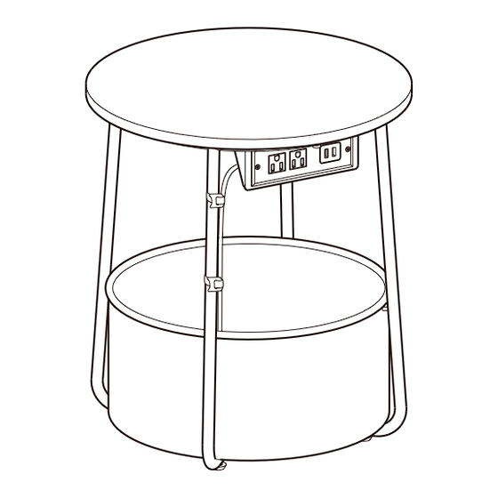 Songmics VASAGLE LET228 Assembly Instructions Manual