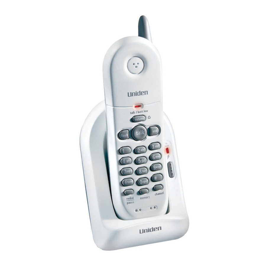 Uniden EXP4540 - EXP 4540 Cordless Phone Manual Del Usuario
