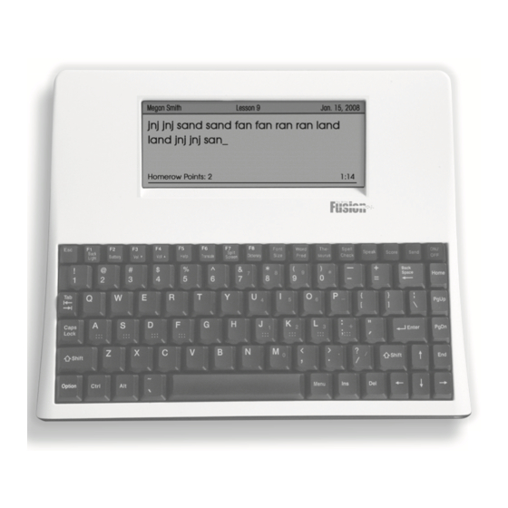 Fusion Keyboard Manuals