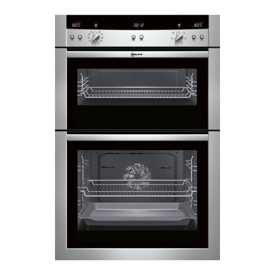 NEFF U15E52.3GB Instruction Manual