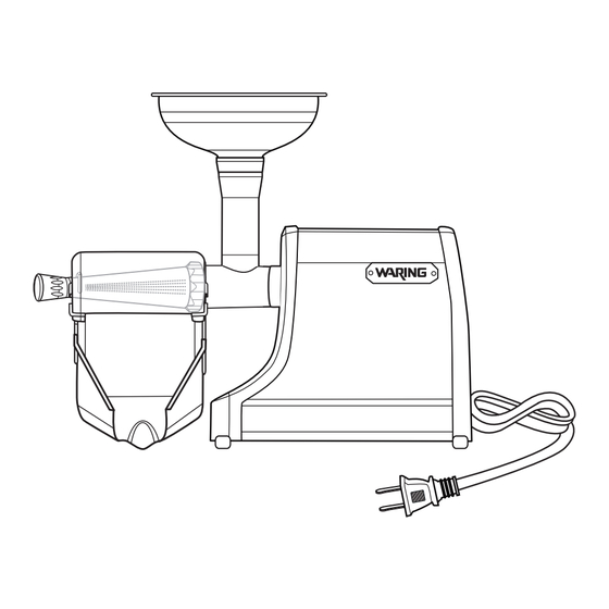 Waring TMP150 SERIES User Manual