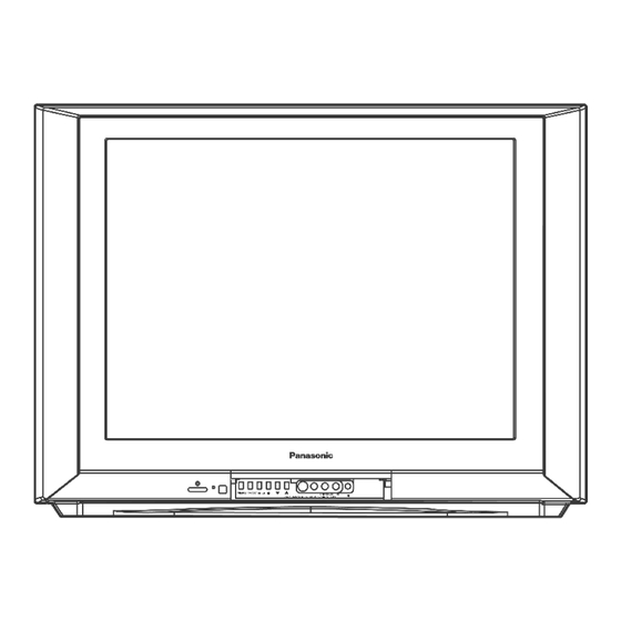 Panasonic TX-29E220T Service Manual