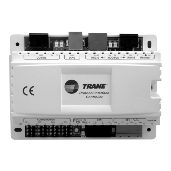 Trane PIC Installation Operation Maintenance/ Programming