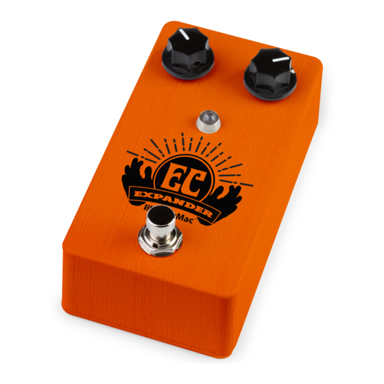 StewMac EC EXPANDER PEDAL KIT Instruction Manual