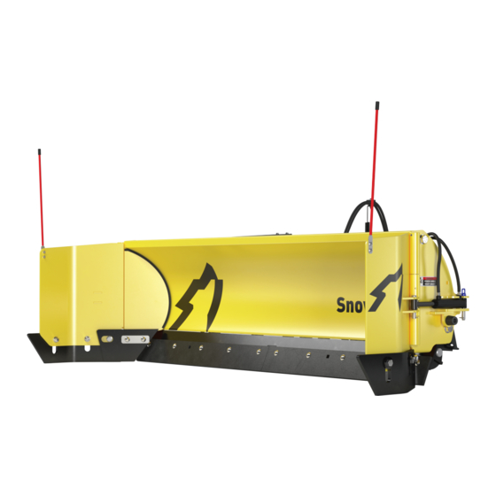 SNOW WOLF QuattroPlow QP-126 Operation & Maintenance Manual
