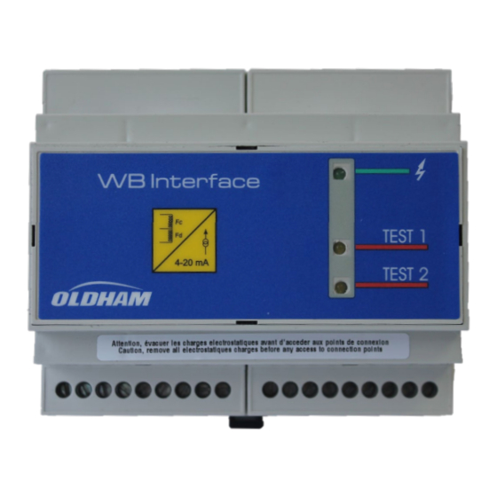 TELEDYNE OLDHAM SIMTRONICS WB INTERFACE Manuals