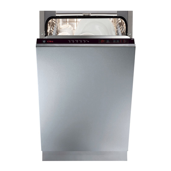 Cda sale dishwasher wc140in