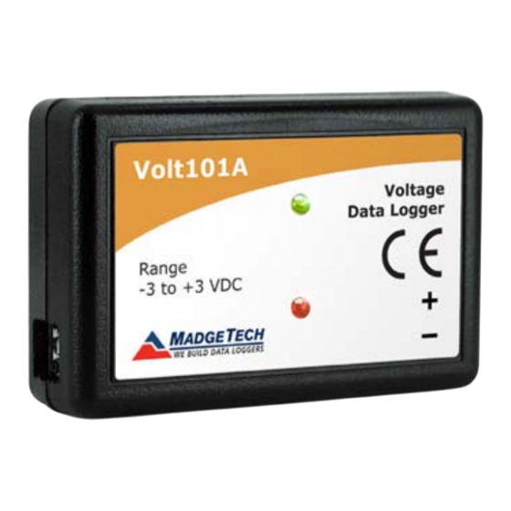 MadgeTech Volt101A-30V Product User Manual