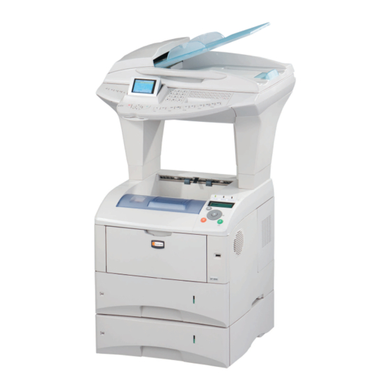 Triumph Adler LP 4235 Scanner Manual