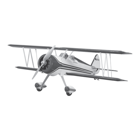 GREAT PLANES Super Stearman Instruction Manual