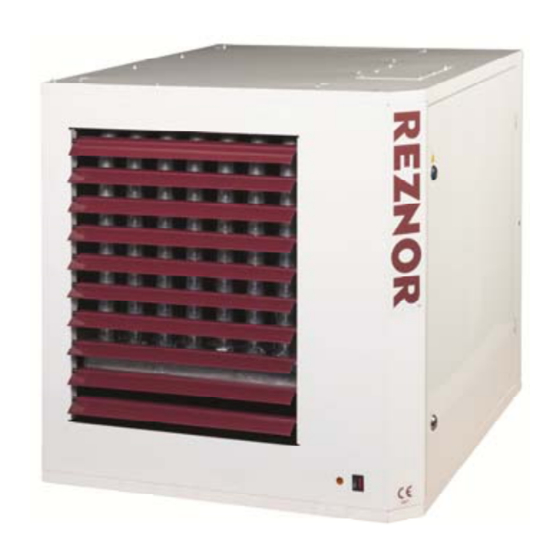 Reznor ULSA 035(EC) Installation Commisioning Servicing & User Instructions