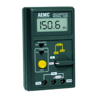 AEMC 1020 User Manual