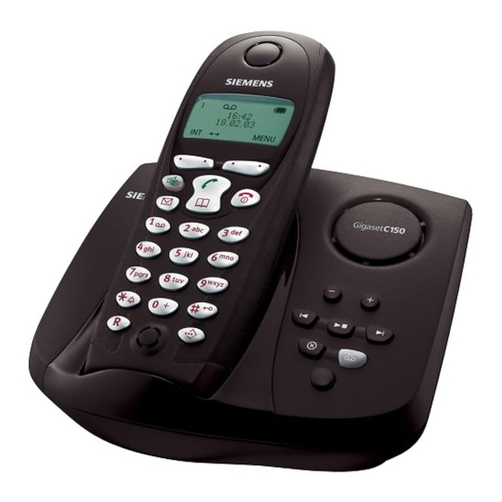 Siemens Gigaset C100 DECT Manuals