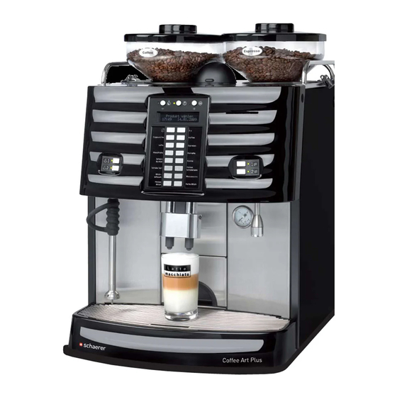 Schaerer Coffee Art Plus Daily Cleaning Instructions