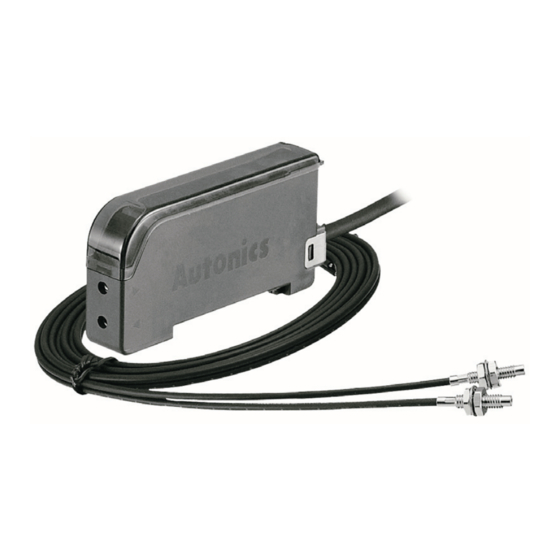 User Manuals: Autonics BF4RP Fiber Optic Amplifier