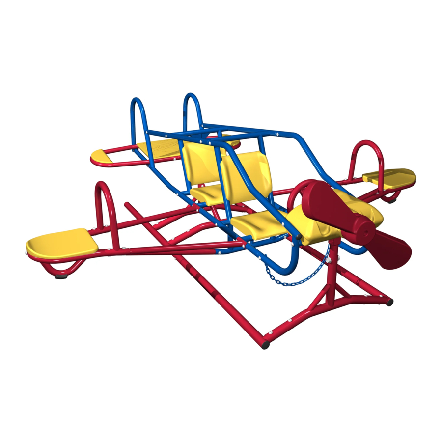 Lifetime ACE FLYER TEETER-TOTTER Assembly Instructions Manual