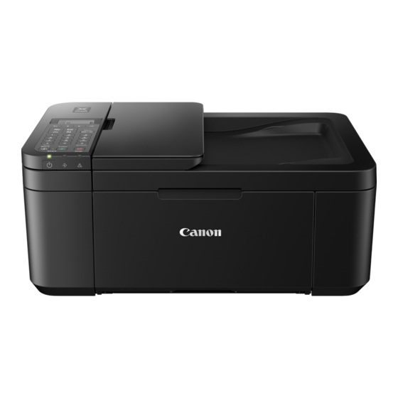 Canon TR4600 Series Getting Started