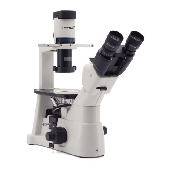 VWR avantor VisiScope 400 Series Instruction Manual