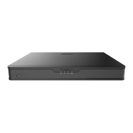 advidia M-NVR-16CH-16POE Quick Manual