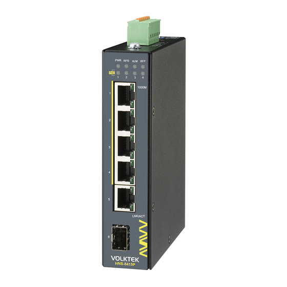 VOLKTEK HNS-8415P Quick Installation Manual