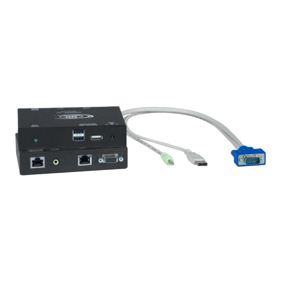 NTI XTENDEX ST-C5USBVA-1000S USB Extender Manuals