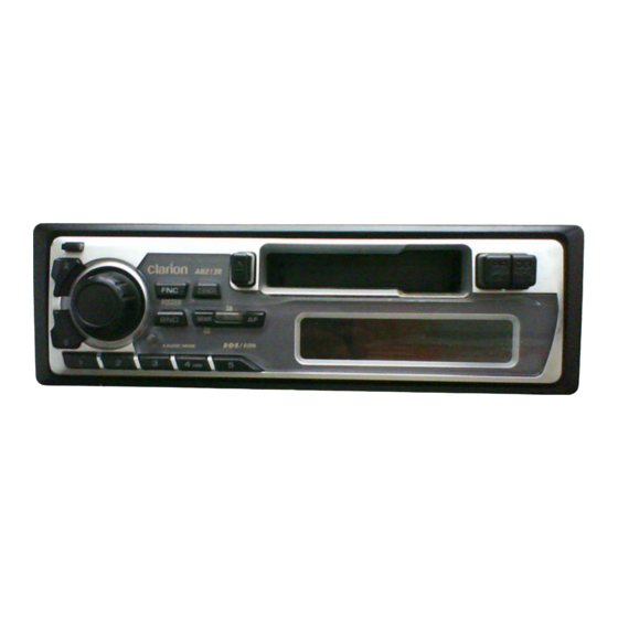 Clarion AB213R Owner's Manual