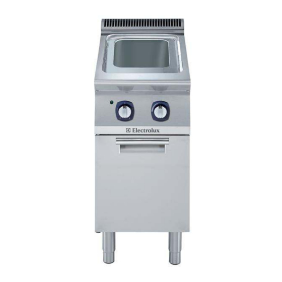 Electrolux 371098 (E7PCED1KF0 User Manual