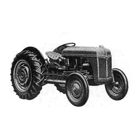 Ford Tractor 9N Service Manual