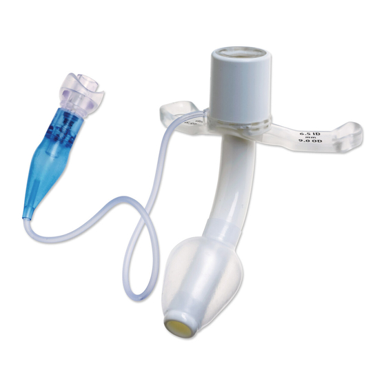 Covidien Shiley NCF Instructions For Use Manual