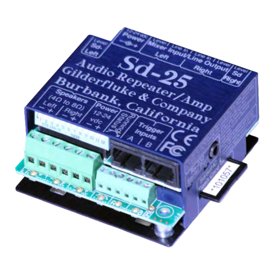 Gilderfluke & Co Sd-25 w/DMX Manuals